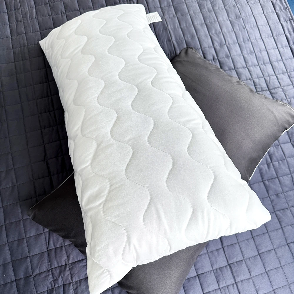 Wholesale 100% Cotton Down Proof Fabric Pillow Polyester Filler Hotel Collection Bed Pillows For Sleeping