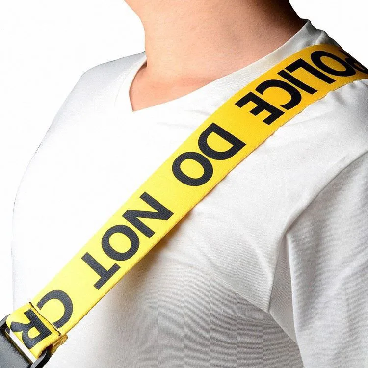 Yellow classic POLINE LINE straps acoustic guitar straps are available in a variety of optional