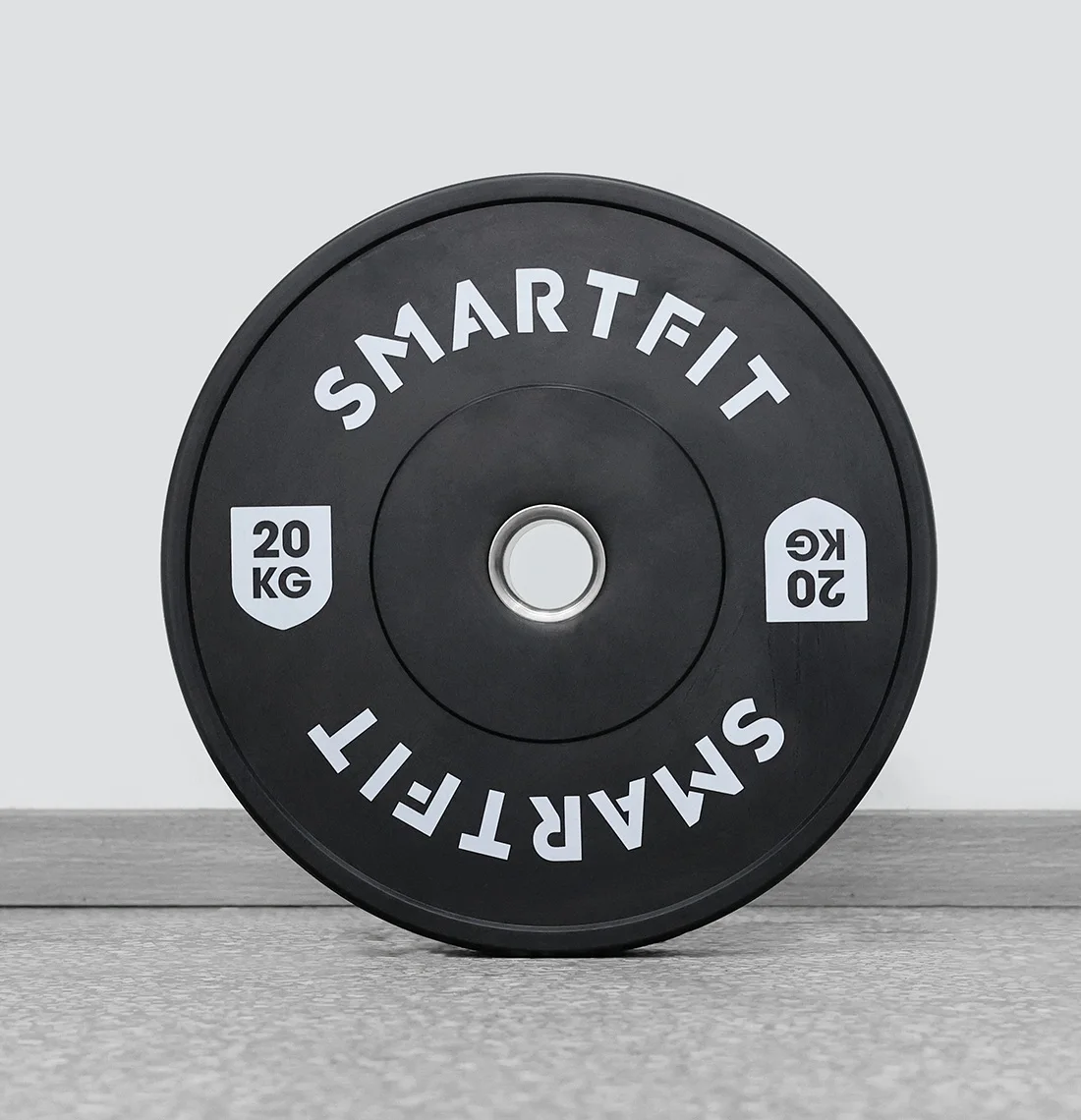 Smartfit Custom Full Rubber Plates Black Bumper Plate Rubber Barbell Plate
