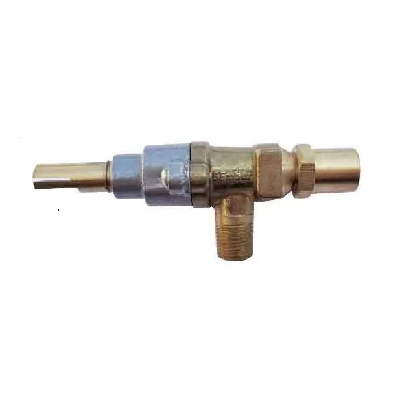 brass burner gas valve bbq grill valve on off chargrill gas control tap burner valve Colombia hot sell