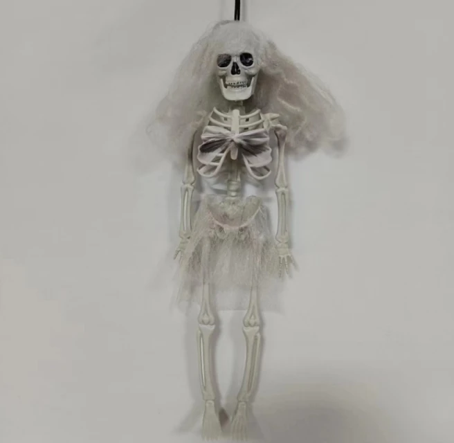 New Halloween decoration Pirate bartender Skeleton Ghost Festival Haunted House bar toy horror prop hanging ghost