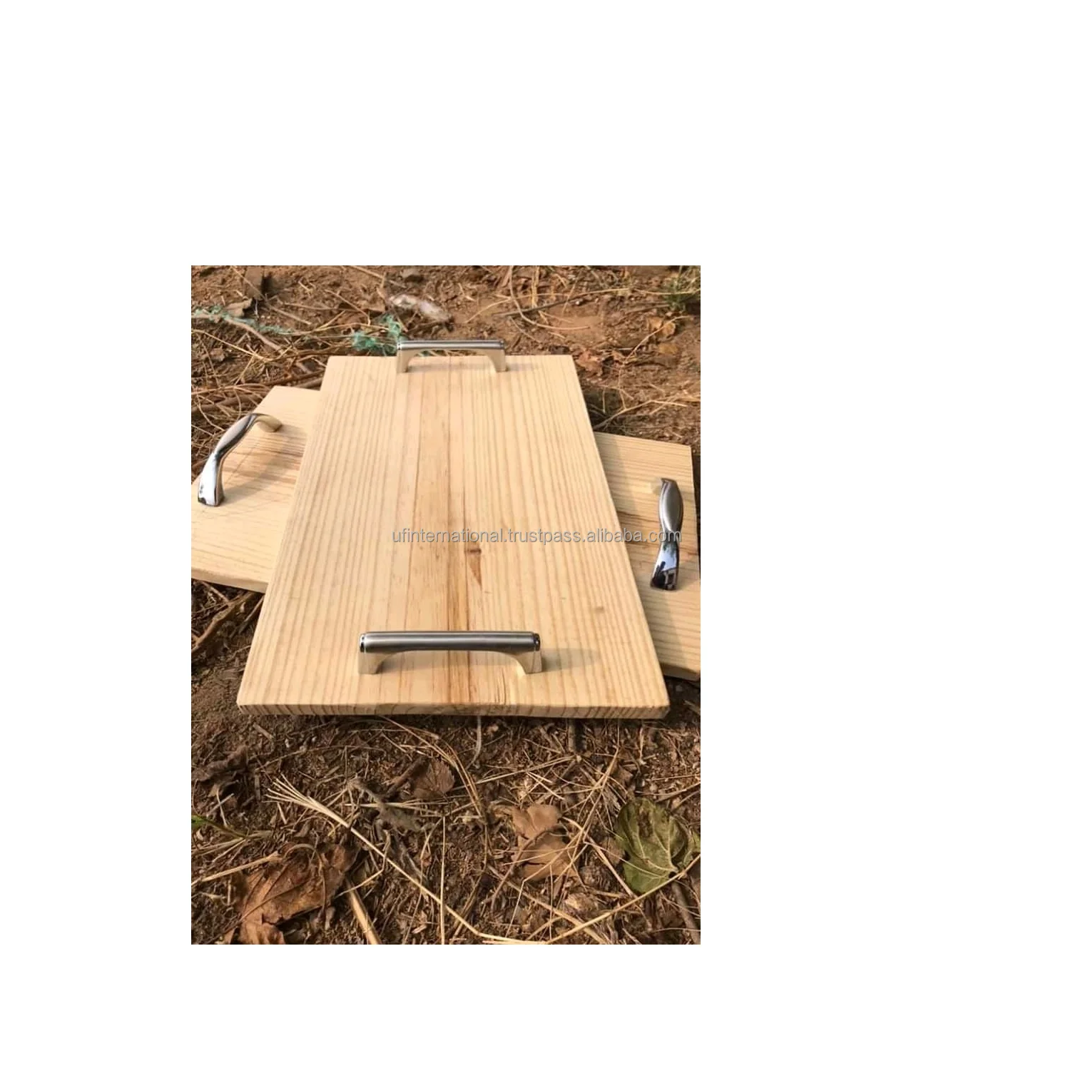  Оптовая продажа деревянный поднос для ручной работы домашний декоративный квадратный из натурального дерева