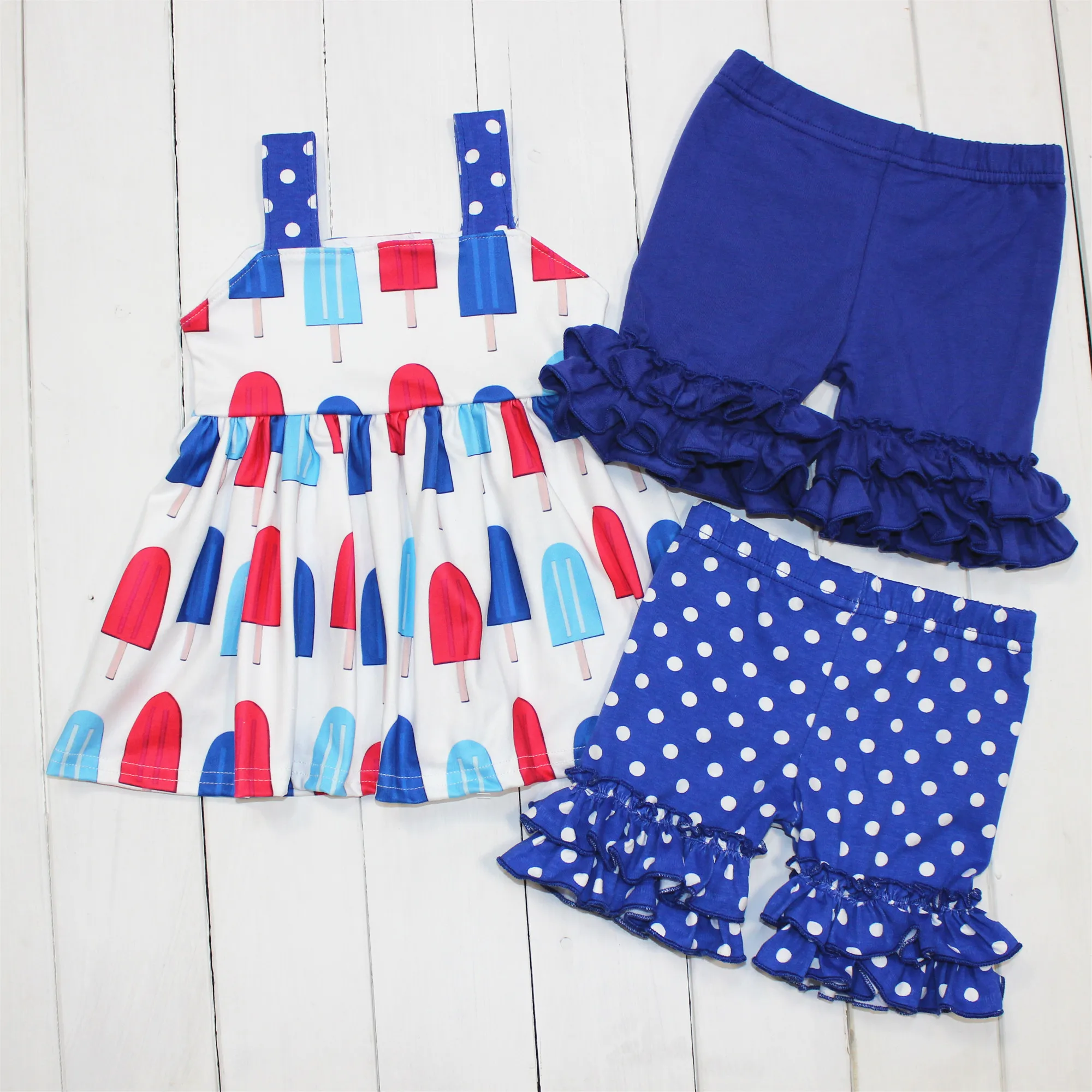 Fashion kids outfits tunic dress sets baby girl clothes wholesale children clothing 2022