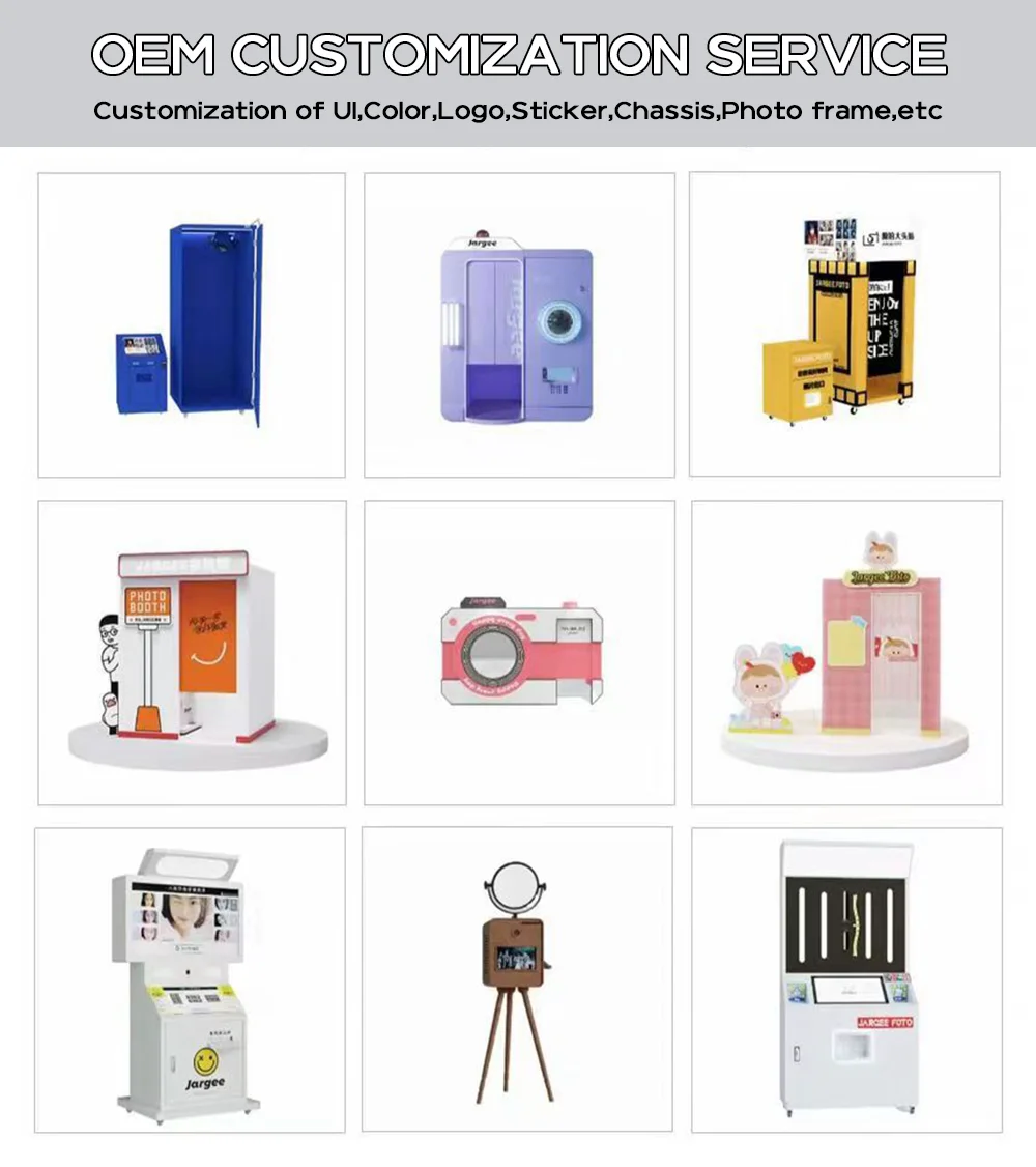 Fully Automatic Photo Studio With Multiple Filters And Borders For Printers