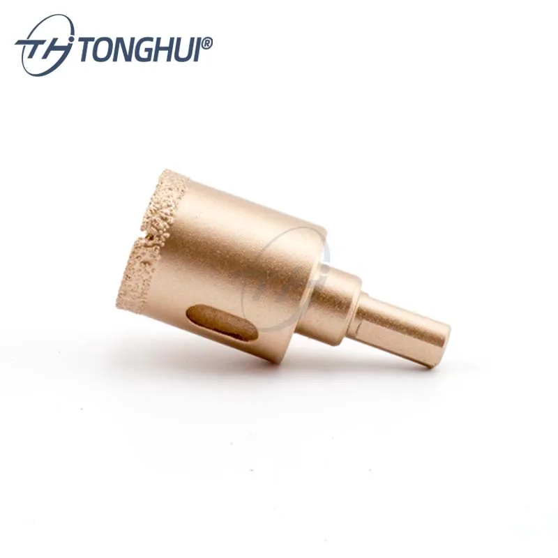 6mm - 90mm High quality Vacuum Brazed diamond hole saw for marble granite tile drilling