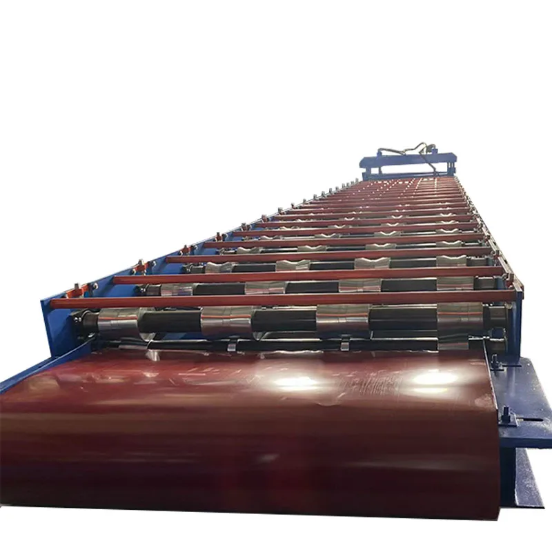 Trapezoidal Veneer Tile Pressing Machinery Equipment Roof Board Tile Forming Machine