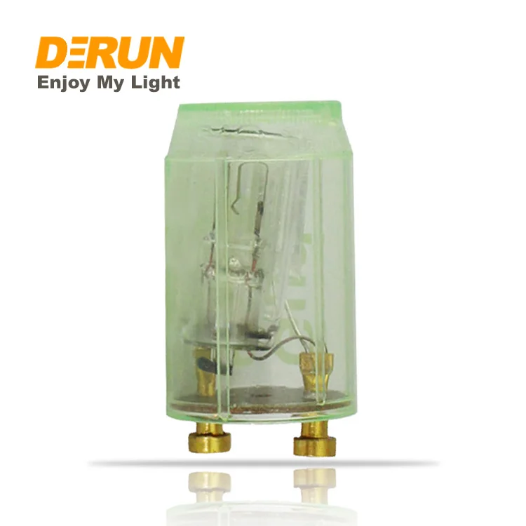 Lamp Tube Glowing Starter for LED Fluorescent Light Fuse FS-U 4-65W 4-22W 220-240V 110-130V with CE ROHS