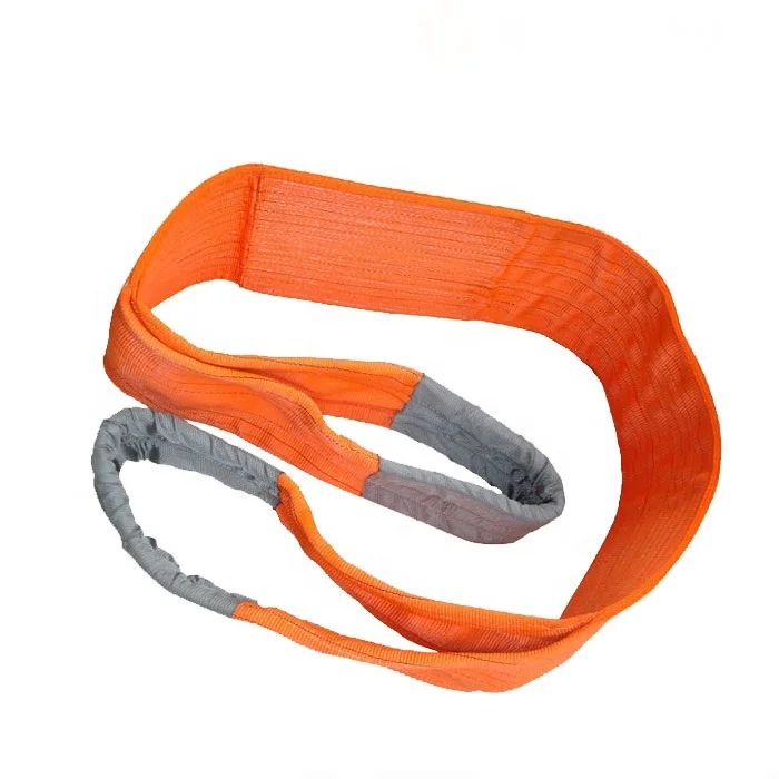 OEM 6T 8T  lifting equipment endless type soft round belt webbing sling