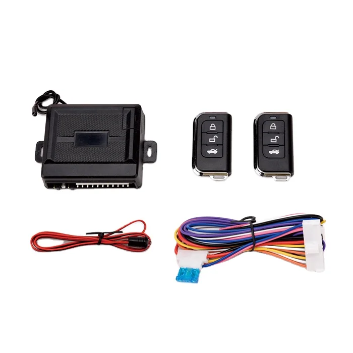 Universal Vehicle Security Door Lock Kit Car Remote Control Central Locking Keyless Entry System