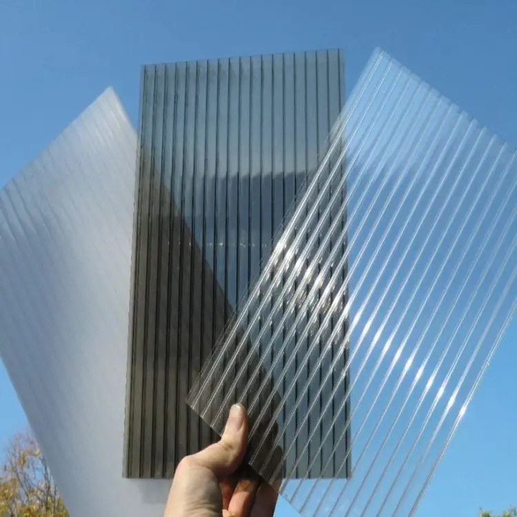 U Lock X Structure R Structure Honeycomb Polycarbonate sheet Alveolare Polycarbonate Hollow Sheet with Ultraviolet proof