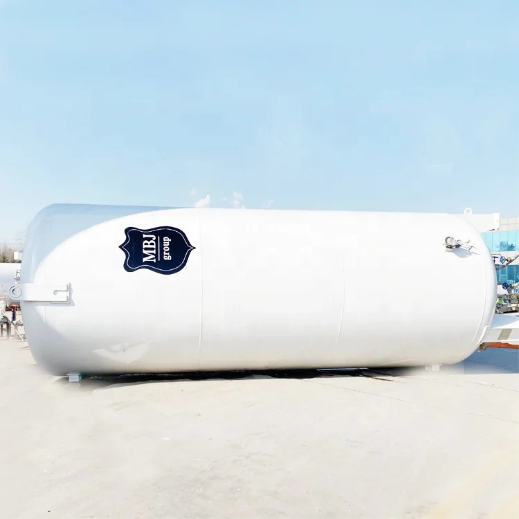 Вертикальный резервуар для жидкости co2, двухслойные изоляционные криогенные резервуары из углеродистой стали, резервуар для хранения диоксида углерода на 30 тонн