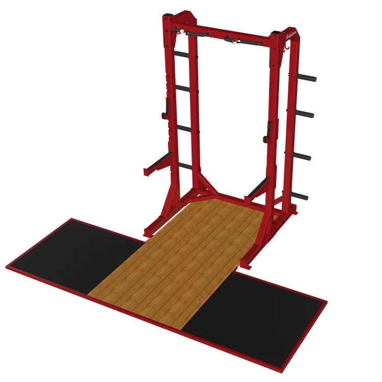 commercial gym equipment Commercial Fitness Gym Equipment Power Half Squat Rack with lifting platform