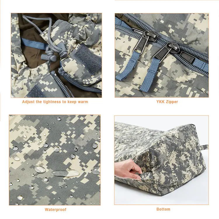 Переносной спальный мешок для кемпинга