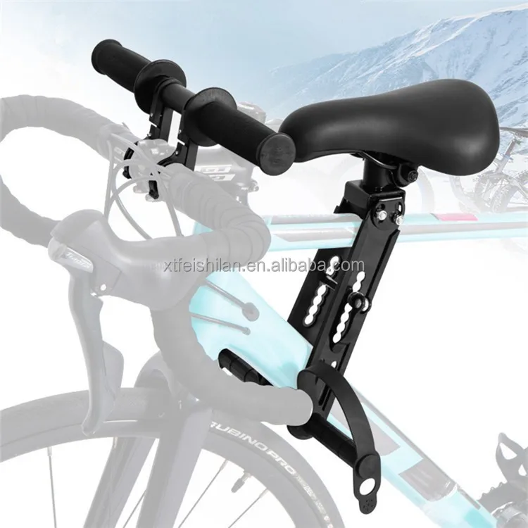 Kids Bike Seat for Mountain Bike Detachable Front Mounted Bicycle Seats for Children Compatible with All Adult MTB