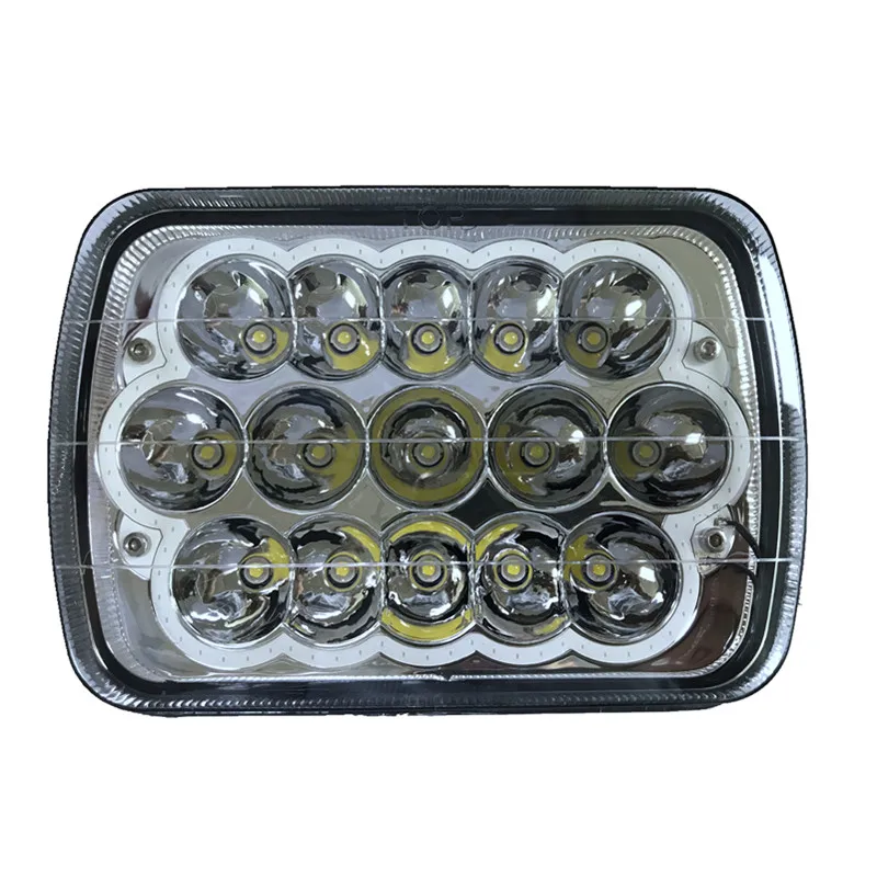 Квадратные Светодиодные фары 5X7 DOT прямоугольные светодиодные 7X6 Hi/Low с указателем