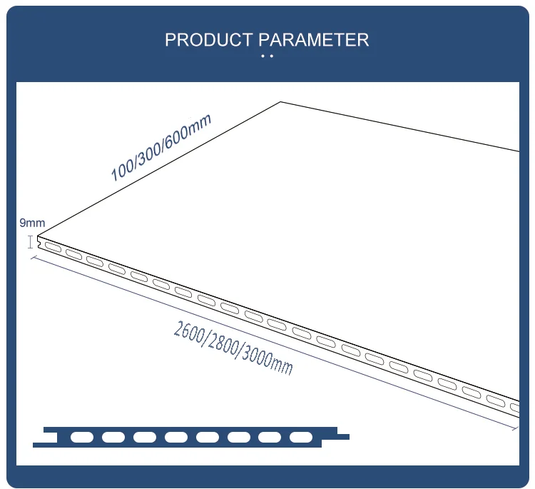 Interior Decor Integrated Wall Panel Bamboo Wood Fiber Flat Paneling PVC Coated WPC Engineering Seamless Splicing Ceiling Board