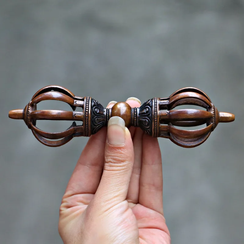 The Buddhist Articles Nepalese Handmade Nine-strand dorje vajra