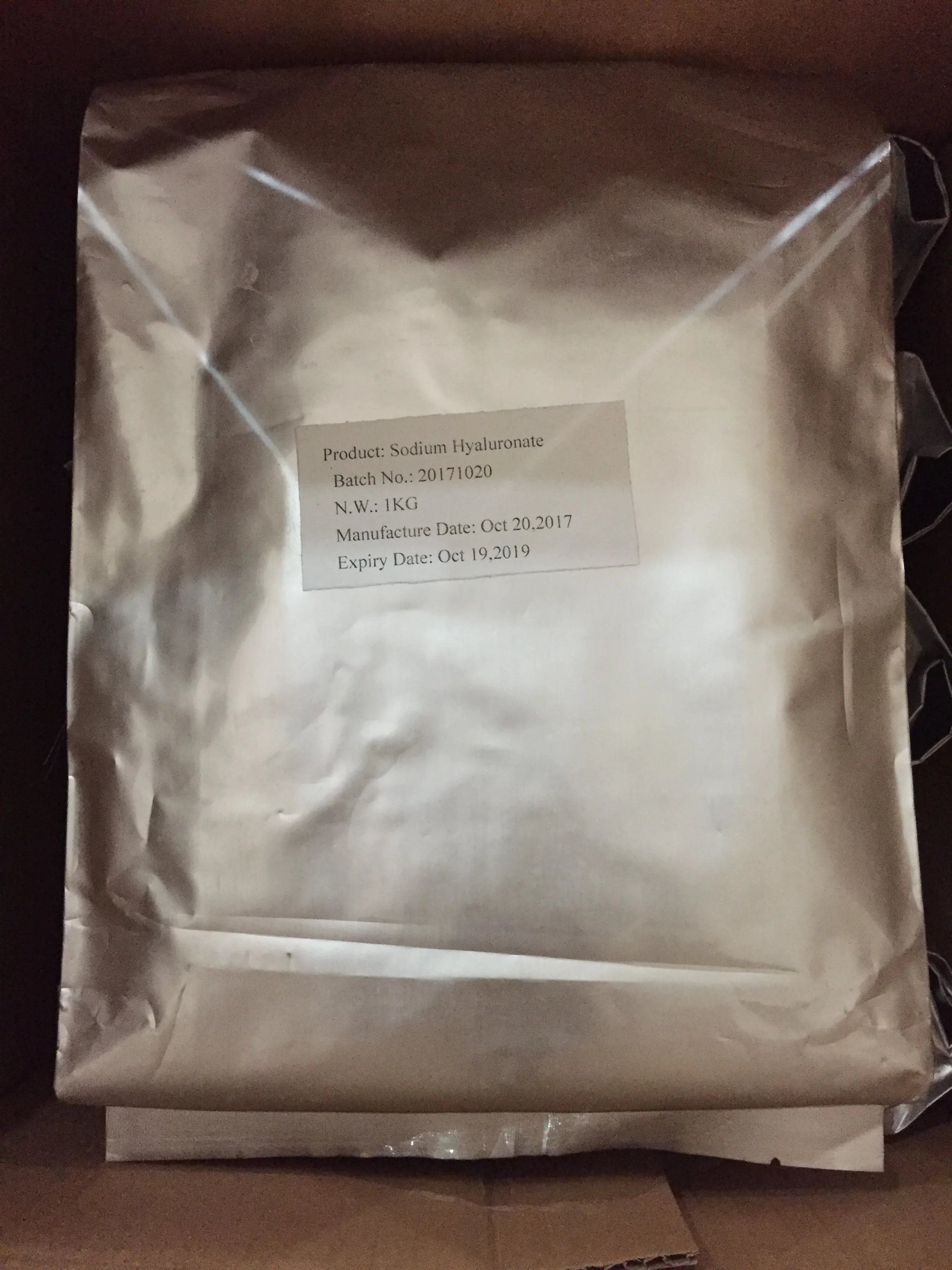 
Dietary supplement Food grade sodium hyaluronate powder 