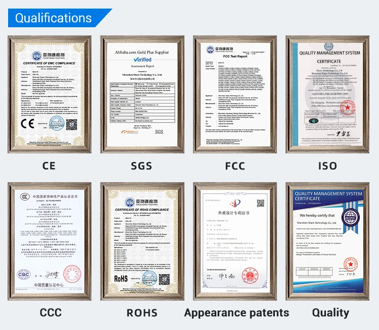 SHARE Hot Selling Cheap Mini PC Quad Core Cele-ron J4125 4 Nic Mini PC CE FCC Rohs 6USB Mini PC J4125