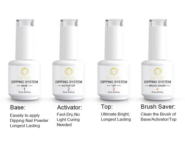 Private Label Nail Dip Powder System Kit Manufacture wholesale French Dipping System