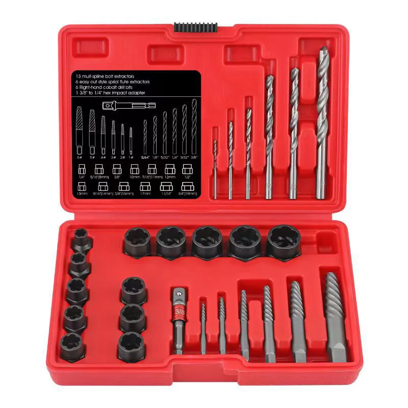 Customized Screw Removal Kit Damaged Rusty Nut Splitter Spanner Cracker Separator Bolt Nut Extractor