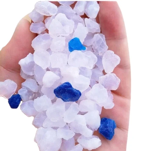 Non Clumping Silica Gel Sand Filler Clean Blue Crystal Cat Litter For Cat Toilet Cleaning