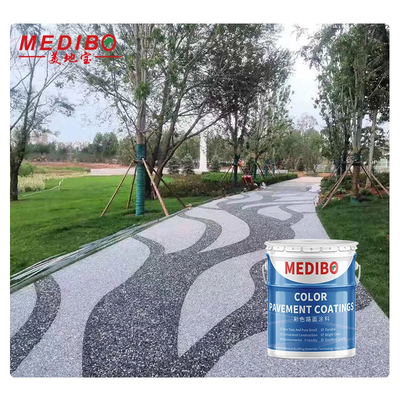 Top Quality Modern Garden Road Colored Adhesive Stone Glue Pavement
