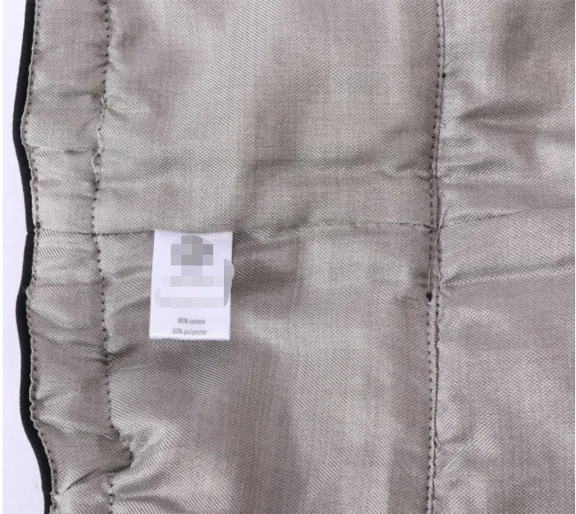 Silver Fabric EMF Hat Warm Woman Man Winter Hat EMF Protection Shielding Hood RF Blocking Cotton Hood Hat