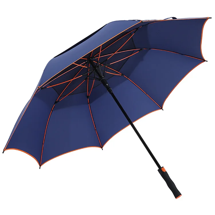 umbrella manufacturer double layer strong large golf umbrella branded umbrellas bumbershoot