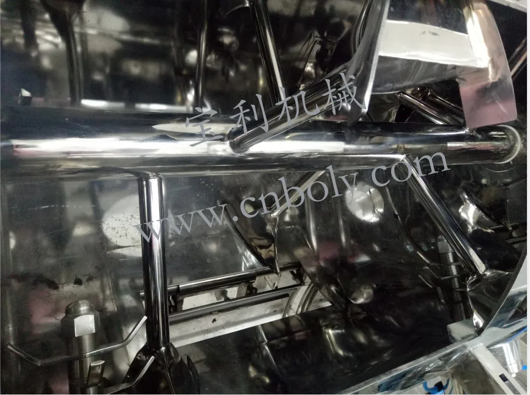 Stainless Steel Baking Premix Powder Mixing Line Plough Shear Powder Mixer Blender