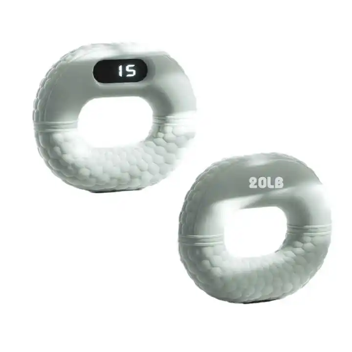 Home Gym Fitness Silicone Hand Grip Strength Resistance Bands Finger Exerciser Strengthener Trainer Ring