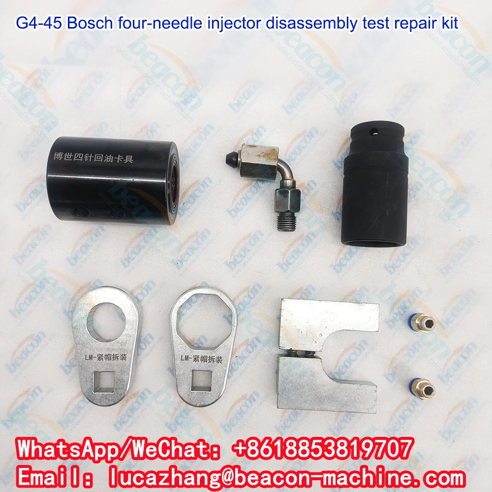 Beacon High Performance Disassemble and installing Injector Repair Kit Tool for Bosch 4 Pins Common Rail Injector