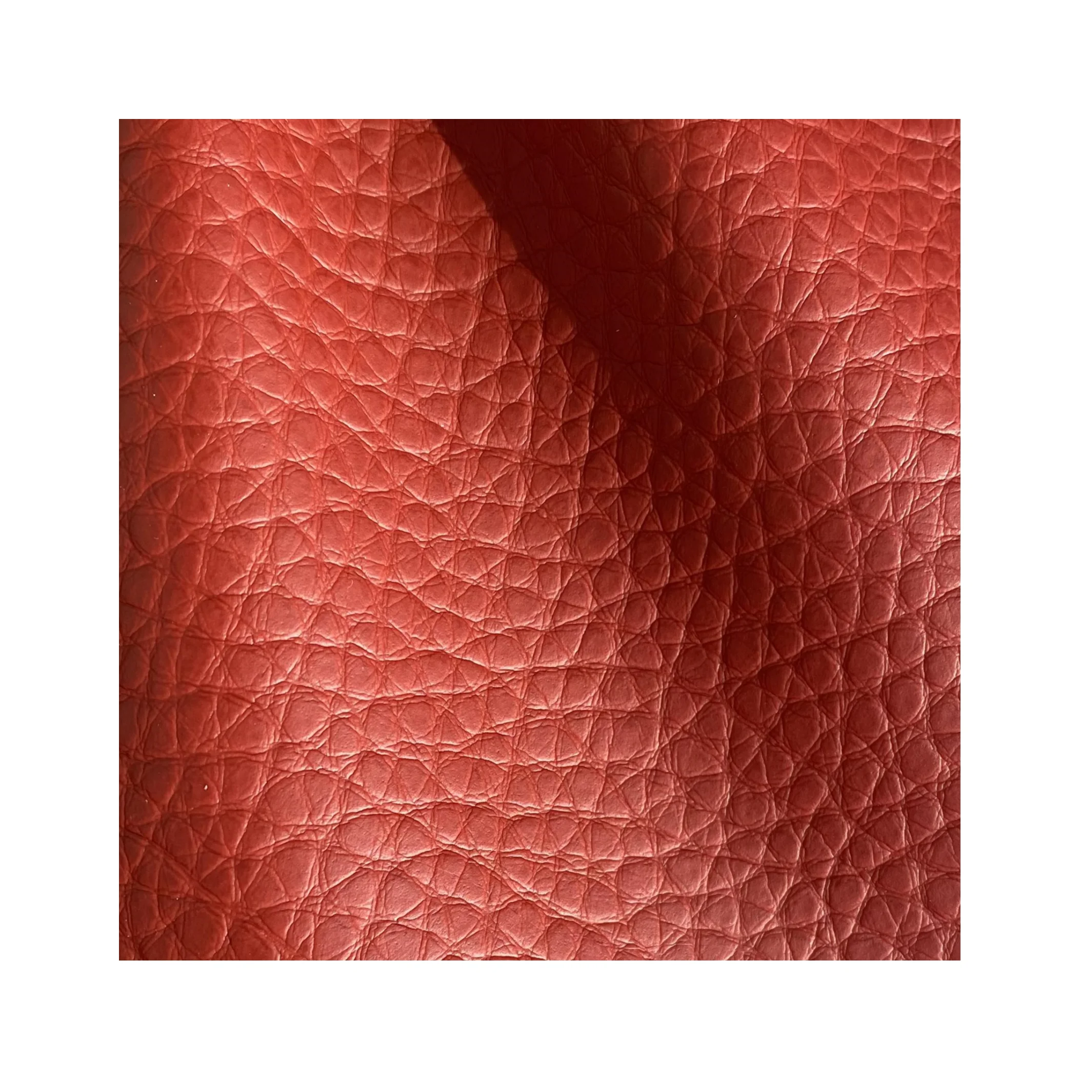 Бесплатный образец искусственный ПВХ кожзаменитель с узором Личи для автокресла ткань кистей против царапин водонепроницаемая кожа Rexine