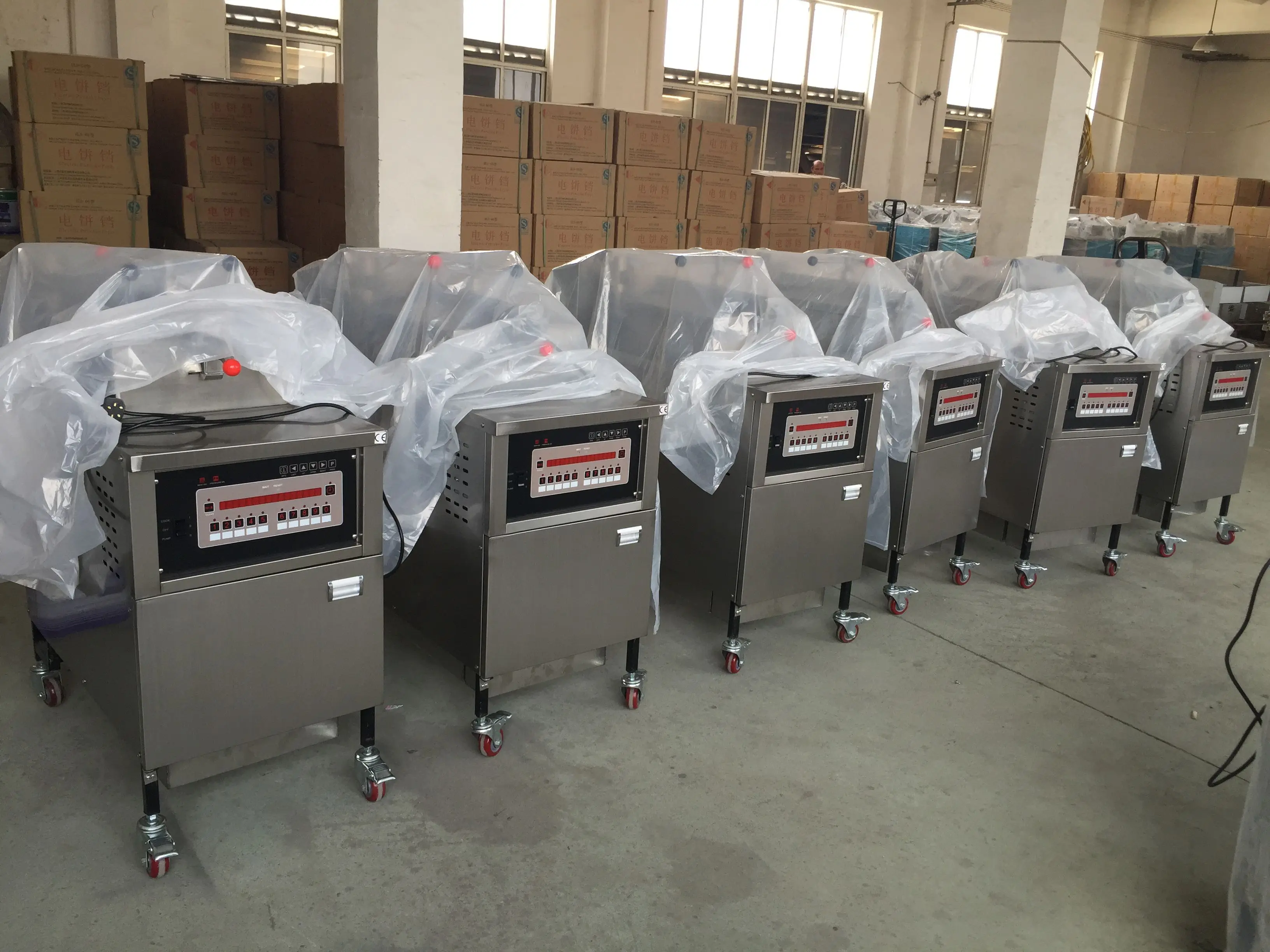 Electric Henny Pennyh PFE-600 Chicken Fryer Gas Chicken Broaster High Pressure Fryer with Pump