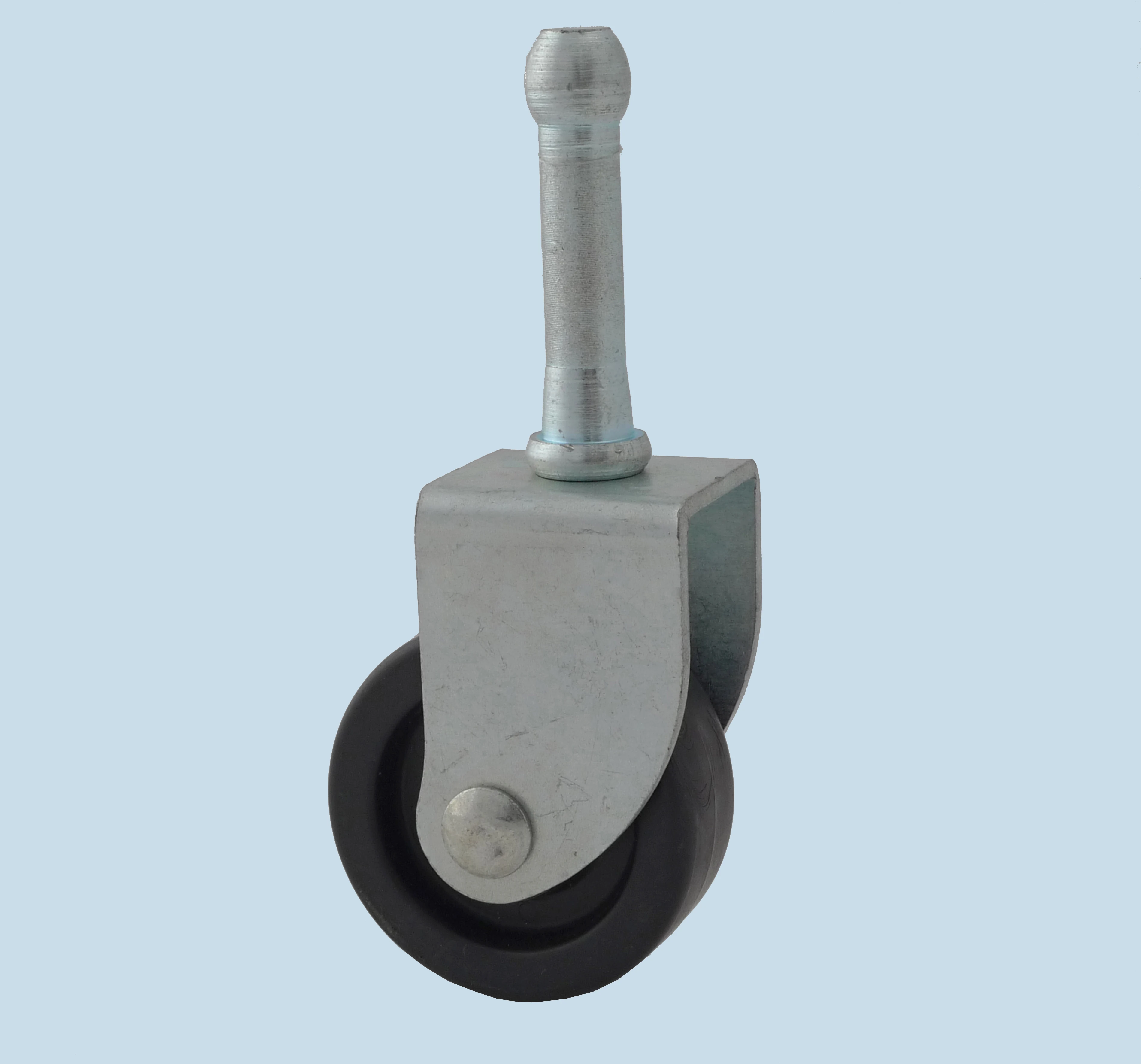 Factory Price 50mm Diameter Plate Caster Wheel TPR Nylon Swivel Office Living Room Kitchen Bedroom Bathroom Furniture PVC PP