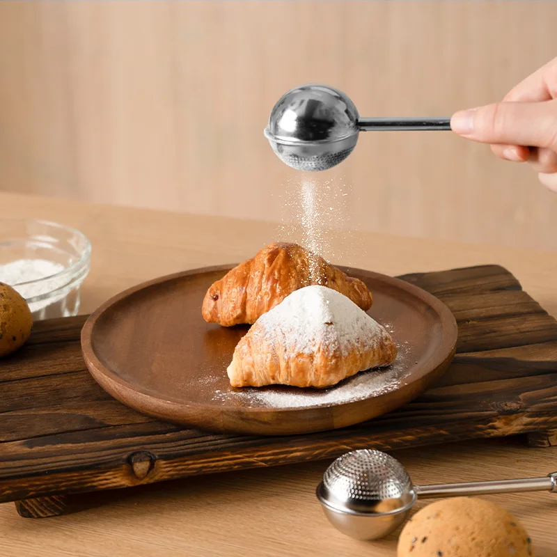 Оптовая продажа из нержавеющей стали пол сахар сито выпечки шейкер инструменты