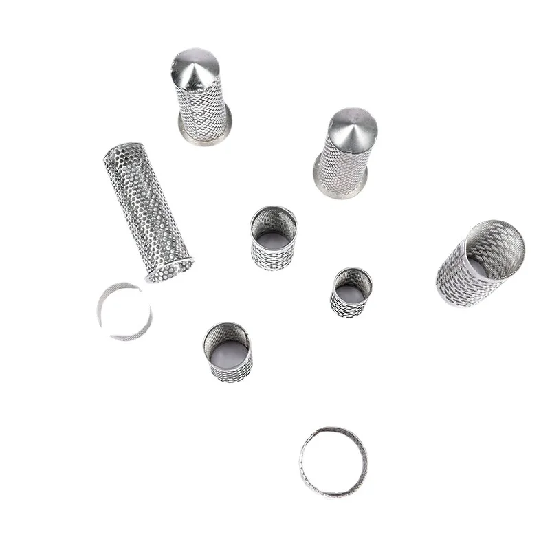 Customized 316L 304 Stainless Steel Punching Perforated Plate Composite Sintered Metal Wire Mesh Filter Cylinder Tube