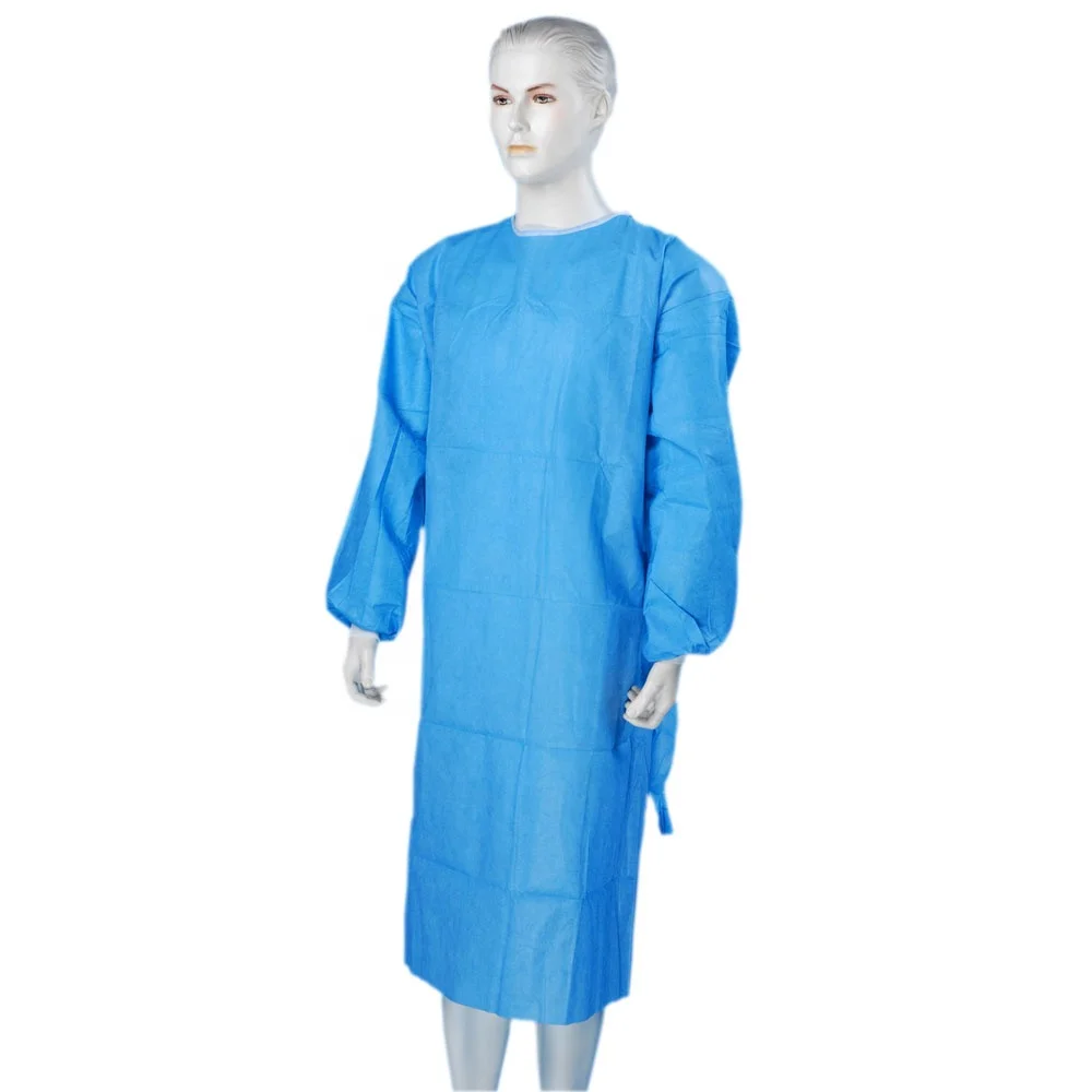 Hot Sale Disposable Nonwoven CE Approved Surgical Gown Medical Protection Surgical Gown Suits