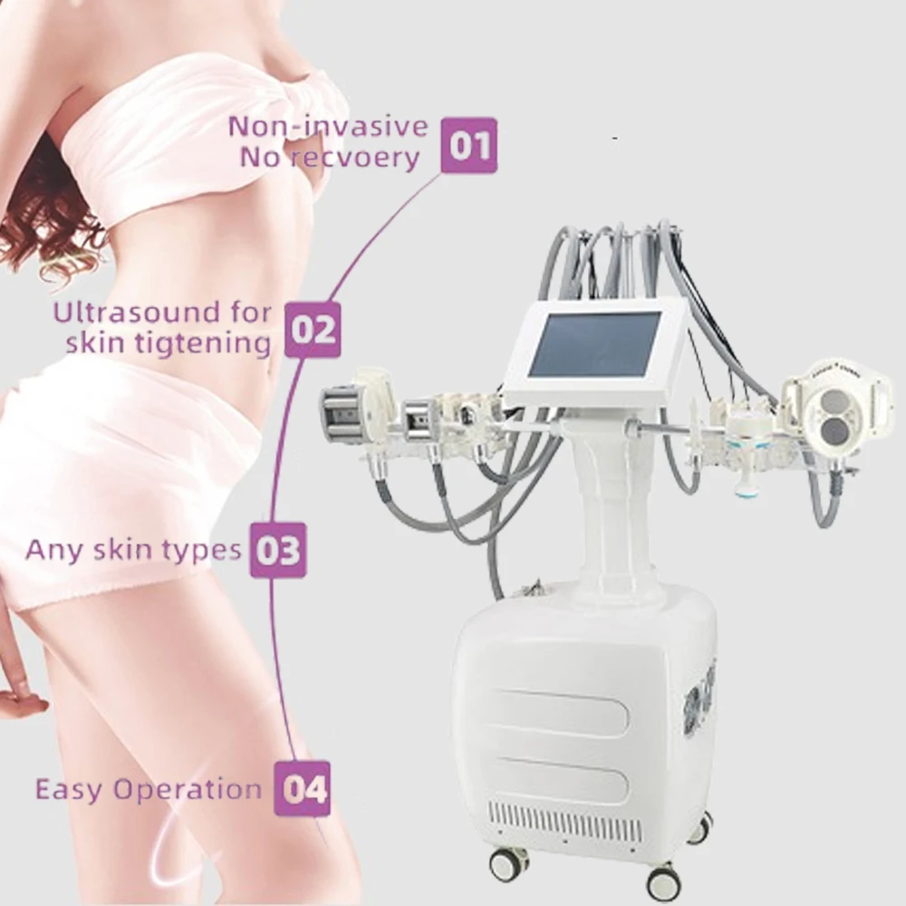 Ir+rf+vacuum+ Massage Roller 4-in-1 Cellulite Reduction Rf Vaccum Body Machine Shape / Vela Slimming Machine
