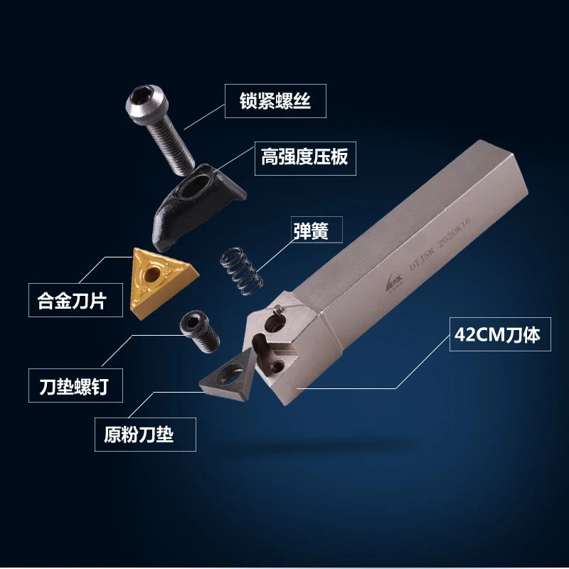 Turning holder cutter MTJNR/L  Lathe cutting tools TNMT