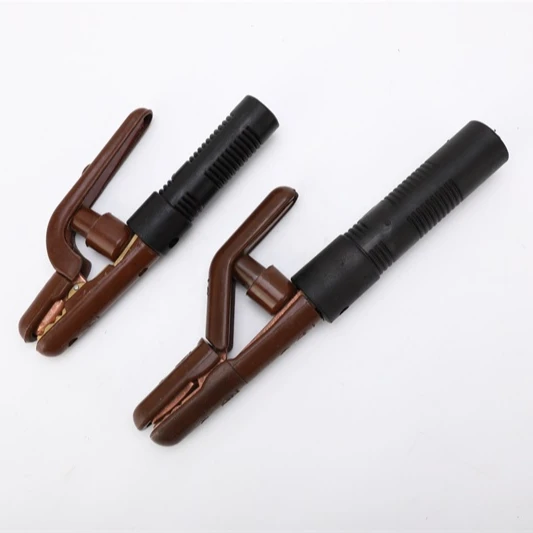 China 800A Round head American Type DMC Material Brass lron Welding Electrode Holder