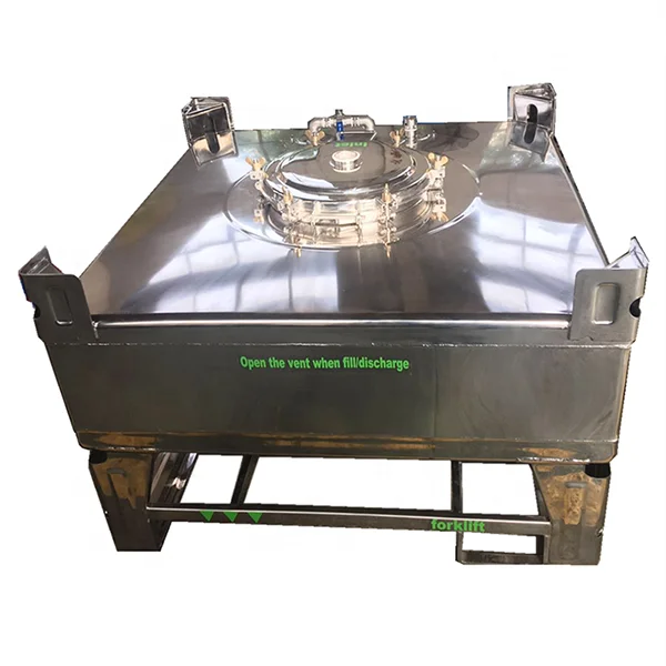 Wanlong special chemical liquid 500liters stainless steel 304 IBC tank 130gallon