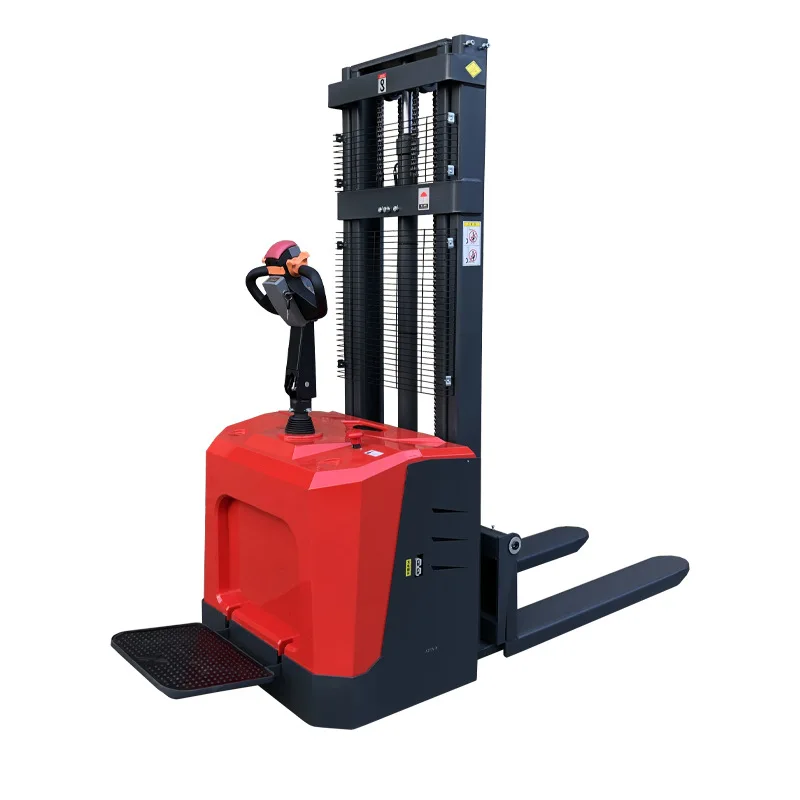 Electric Stackers in Taizhou 4.5m Semi Electric Stacker Forklift 1.5 t Ce Trade Stacker Electric Trade