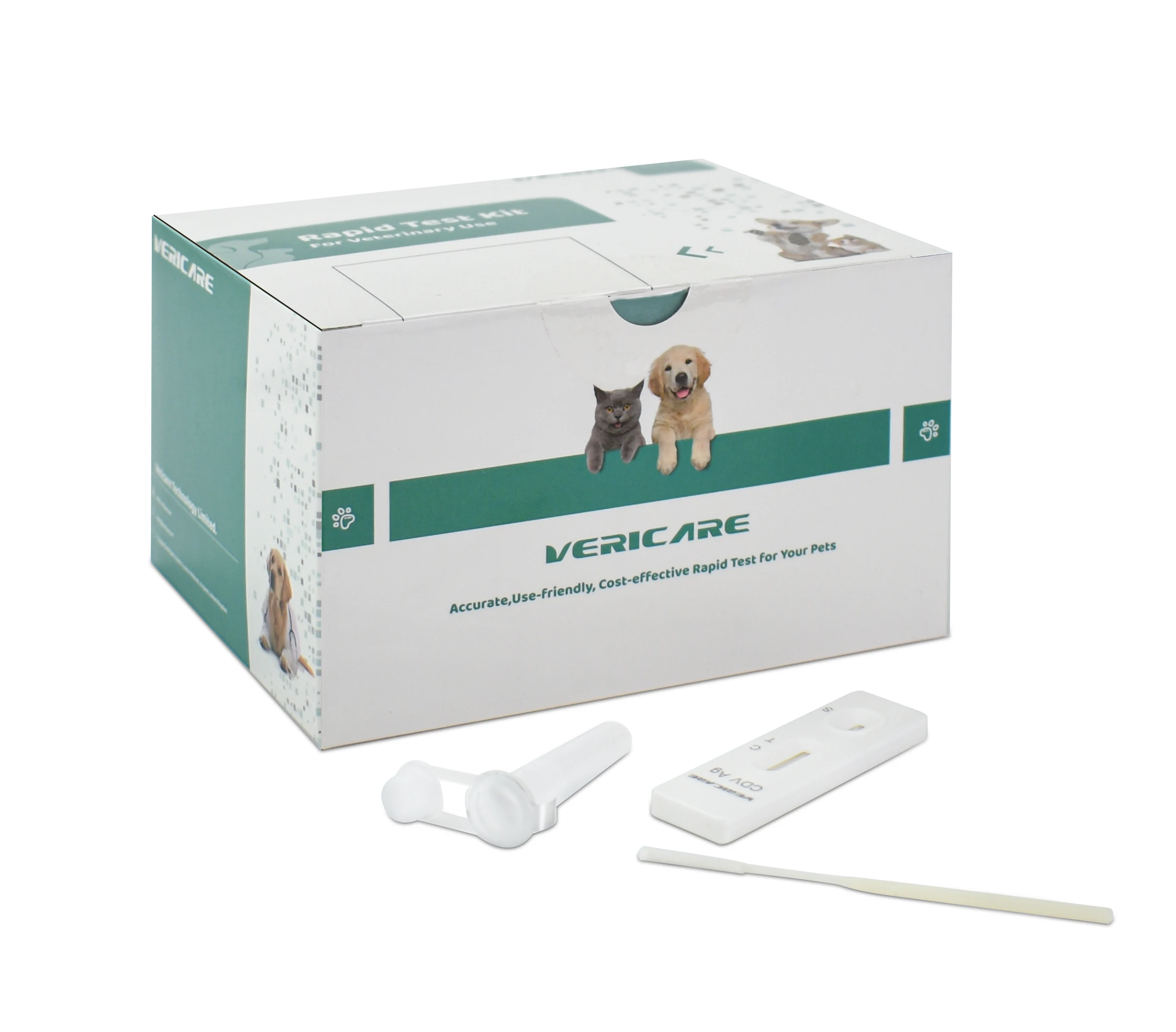 Medical Dog diagnostic BRU cassette Brucellosis antibody C.Bru Ab Canine Brucells Antibody Rapid Test Kit cpv test kit