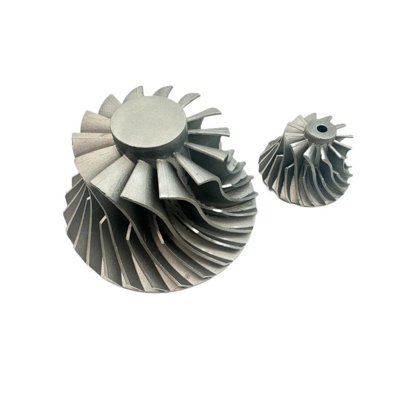 Custom CNC Nickel-Based Alloy Lost Wax Casting Impeller and Turbine Wheel Disc Machined Casting Services Product  for SGT300