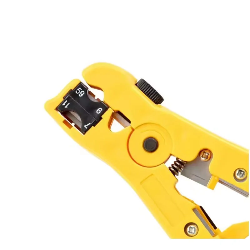 Automatic Cheap Price High Quality Cable Wire Stripper Wire Cutting Pliers  for Coaxial RG59, RG6, RG7, RG11