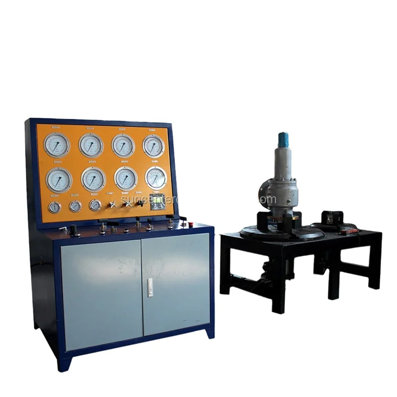 High Pressure  Safety Valve Test Bench Air Driven Safety Valve Test Equipment For industrial aoplication
