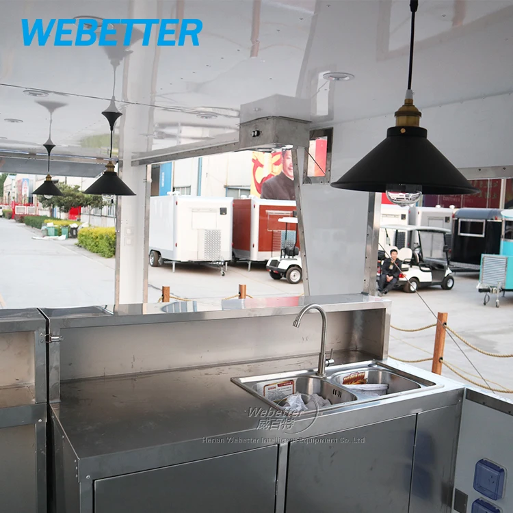  Webetter по индивидуальному заказу бар стиль удлинитель складной продуктовый фургон 2