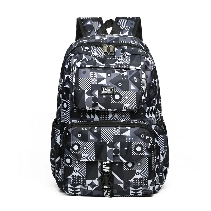 New Large Capacity Cartoon Pattern Travel Backpack for Girls and Boys Casual School Backpack Kids School Bag