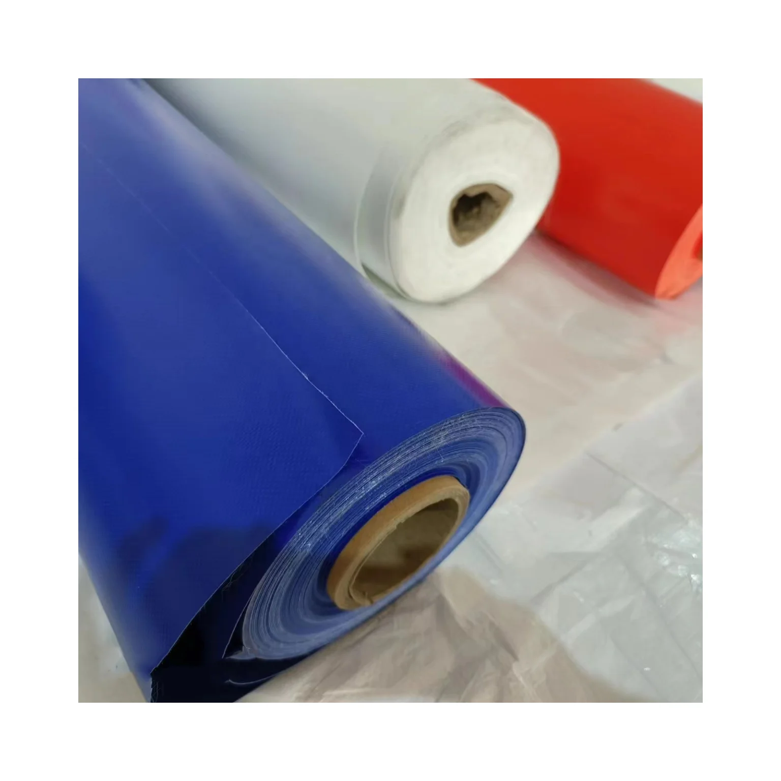 Professional membrane material architectural fabric colorful PVC/PVDF / for tensile structures permanent structures membrane
